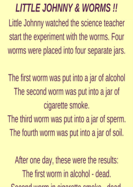 Little Johnny & Worms!!