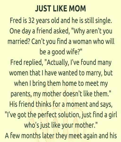 Fred Is 32 years…