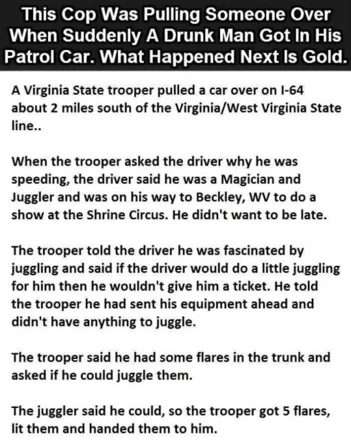 THIS COP WAS..