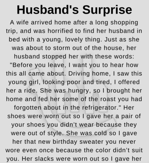 HUSBAND’S…
