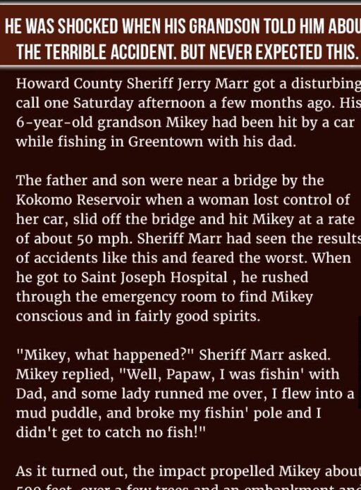 He Was Shocked When His Grandson Told Him About The Terrible Accident But Never Expected This.