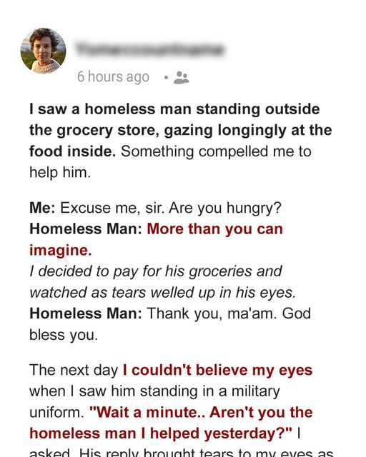 A Heartwarming Encounter that Changed Lives