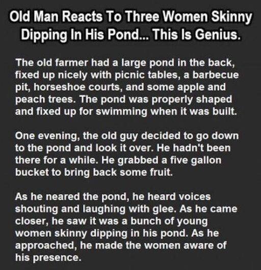 OLD MAN REACTS TO THREE WOMAN..