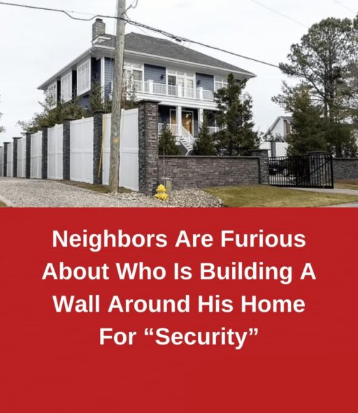Neighbors Are Furious About Who Is Building A Wall Around His Home For “Security”