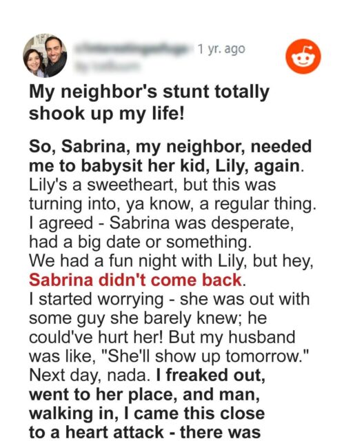 Young Mother Asks Neighbors to Babysit Her Daughter for a Few Hours and Disappears for Years – Story of the Day