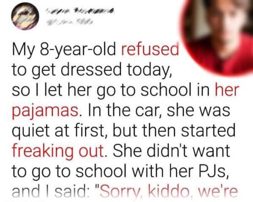 I Sent My Daughter to School in Her Pajamas — My Wife Is Furious